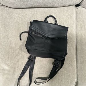 BOTKIER New York Black Nylon Mini Trigger Backpack, Like New!